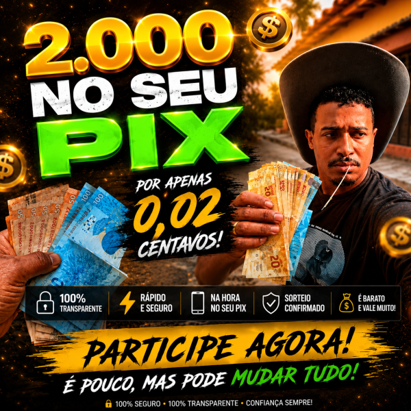 3 Edição, agora com 2.000 por 0,02 AÇÃO DE POUCAS PESSOAS (RESULTADO 26/08/2026)